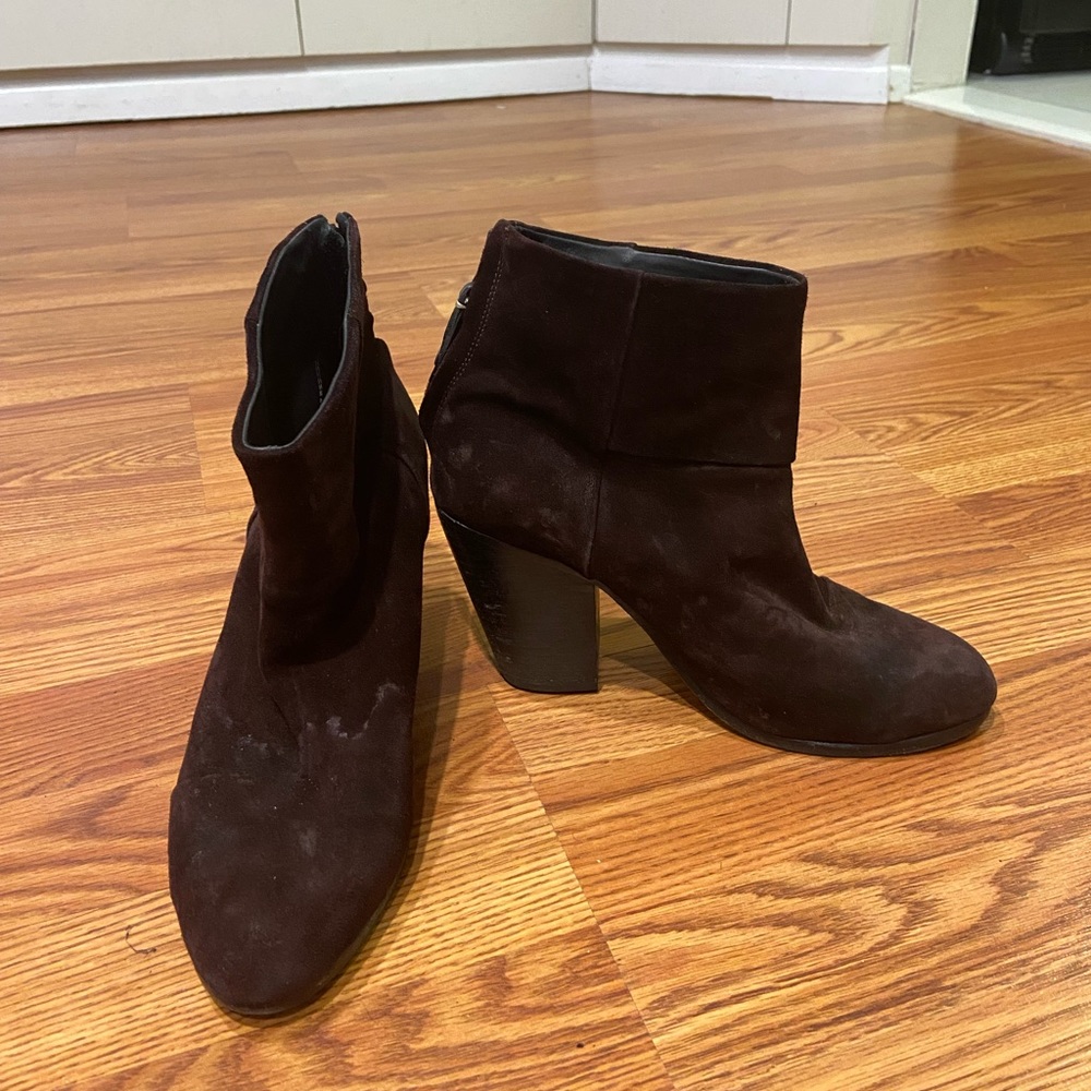 Rag And Bone Suede Booties - image 1